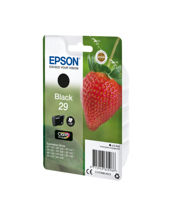 EPSON C13T29814012. Tusz Epson Singlepack black 29 Claria Home