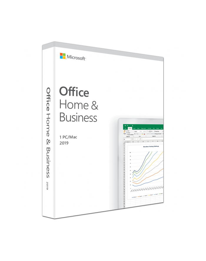 microsoft MS Office Home and Business 2019 EuroZone Medialess P6 (EN) główny