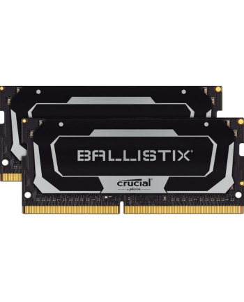 CRUCIAL Ballistix SODIMM 2x8GB 16GB Kit DDR4 3200MT/s CL16 Unbuffered SODIMM 260pin Black