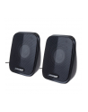 GREENBLUE AC835 Audiocore Computer speakers 6W USB minijack Black LED - nr 2
