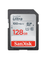 SANDISK Ultra 128GB SDXC Memory Card 100MB/s Class 10 UHS-I - nr 10