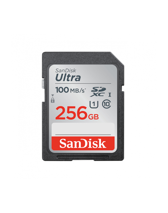 SANDISK Ultra 256GB SDXC Memory Card 100MB/s Class 10 UHS-I główny