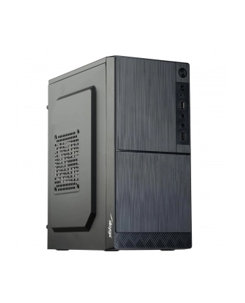 AKYGA Micro ATX Case AK35BK 2x USB 2.0 black w/o PSU