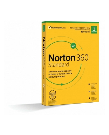 *Norton 360 STANDARD 10GB PL 1U 1Dvc 1Y 21408666