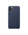 APPLE iPhone 11 Pro Max LeatherCase Blue (P) - nr 1