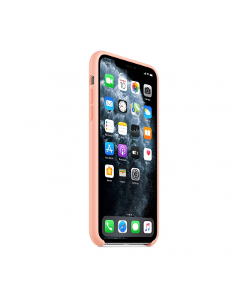 apple Silikonowe etui do iPhone 11 Pro Max grejpfrutowe