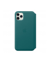 apple Skórzane etui folio do iPhone 11 Pro Max pawie pióro - nr 1