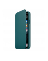 apple Skórzane etui folio do iPhone 11 Pro Max pawie pióro - nr 2