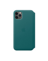 apple Skórzane etui folio do iPhone 11 Pro Max pawie pióro - nr 7