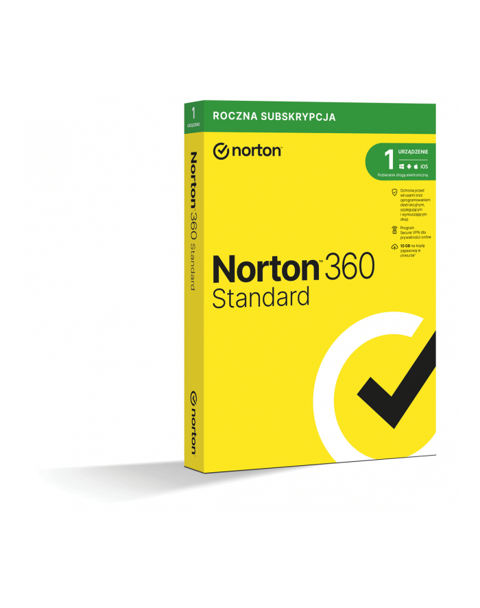 *ESD Norton360 STD. 10GB PL 1U 1Dvc 1Y   21408212 główny