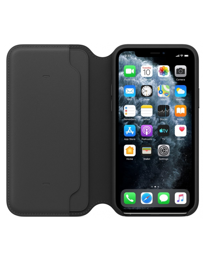 APPLE iPhone 11 Pro Leather Folio Black (P) główny