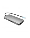 I-TEC USB-C Metal Nano Dock 2x DP 1x HDMI 1x GLAN 1x Audio/Mic 2 xUSB 3.1 2x USB 2.0 1x USB-C Data 1x USB-C 100W PD - nr 30