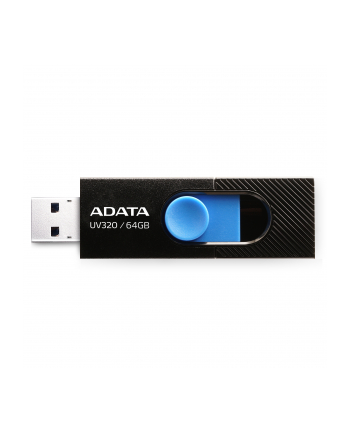 ADATA FLASHDRIVE UV320 64GB USB 3.1 BLACK/BLUE
