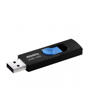 ADATA FLASHDRIVE UV320 64GB USB 3.1 BLACK/BLUE