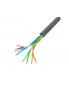Kabel sieciowy Lanberg LCU5-12CU-0305-S (UTP; 305m; kat 5e; kolor szary) - nr 6