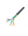 Kabel sieciowy Lanberg LCU6-12CU-0305-S (UTP; 305m; kat 6; kolor szary) - nr 6