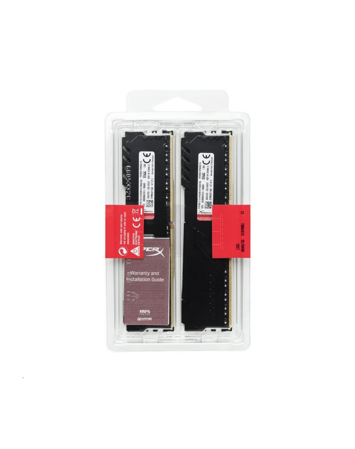 Zestaw pamięci Kingston HyperX FURY HX424C15FB3K2/64 (DDR4; 2 x 32 GB; 2400 MHz; CL15) główny