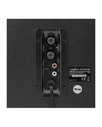 Zestaw głośników komputerowe nedis GSPR10021BK (21; kolor czarny)