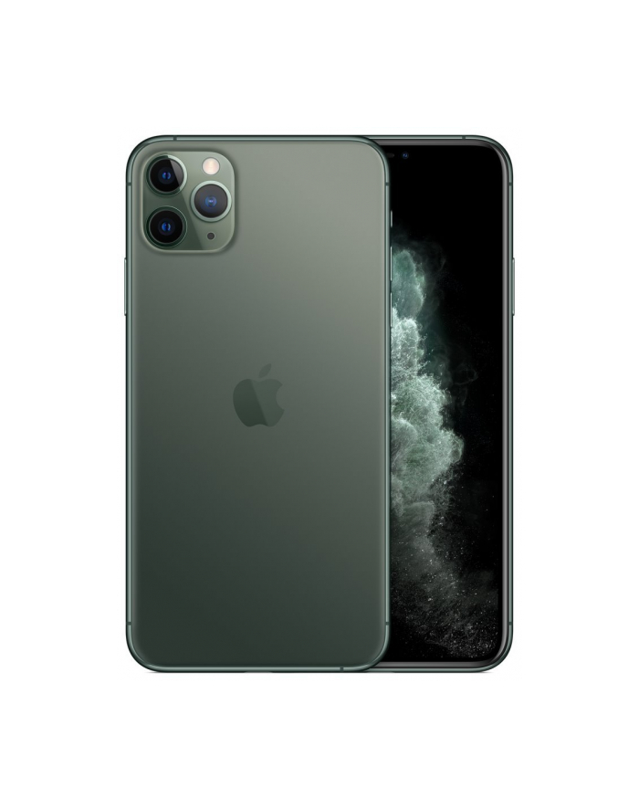 Smartfon Apple iPhone 11 Pro Max 64GB Midnight Green (6 5 ; HDR  OLED Multi-Touch  Super Retina XDR  Technologia True Tone; 2688x1242; 4GB; 3969mAh) główny