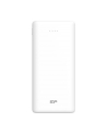 PowerBank Silicon Power SHARE C20QC SP20KMAPBKC20QCW (20000mAh; Micro USB typ B  USB 30 x2  USB-C; kolor biały) - nr 5