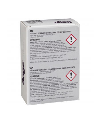 Sage - Odkamieniacz do ekspresu 4 x 25g (4 x 25g)