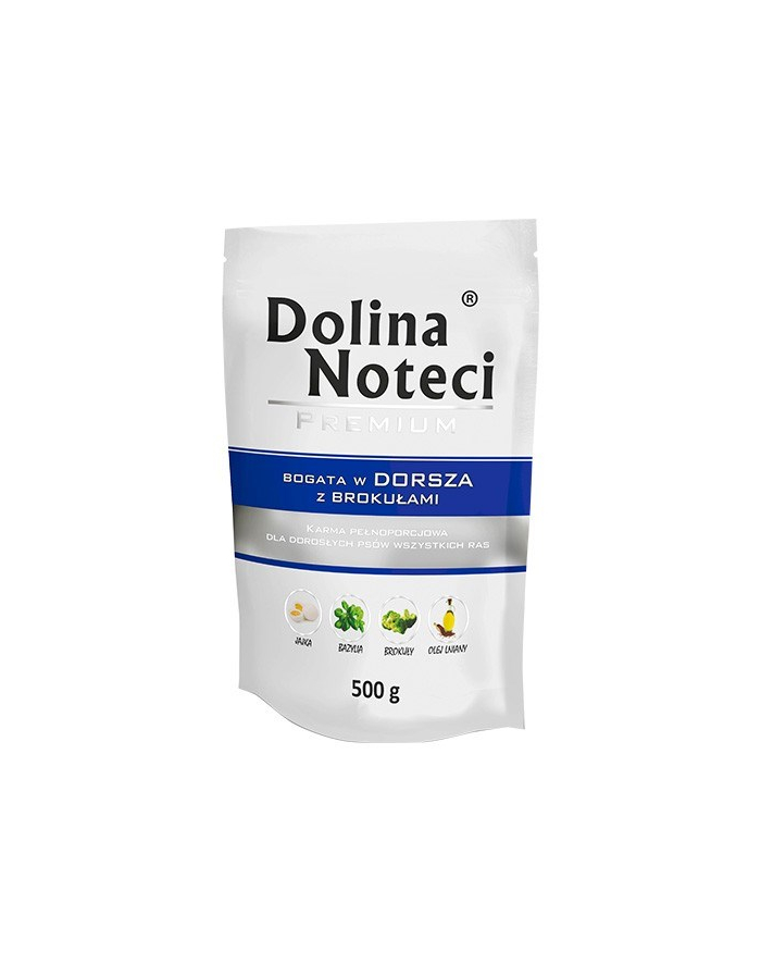 Karma DOLINA NOTECI Premium Dorsz i Brokuły (0 50 kg ) główny