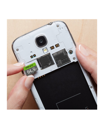 pny technologies Karta pamięci PNY microSDXC 64GB