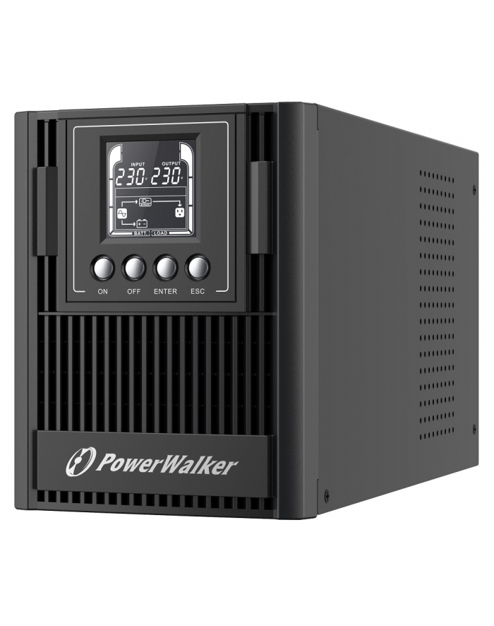 POWER WALKER UPS ON-LINE VFI 1000 AT FR 3X FR OUT  USB/RS-232  LCD  EPO główny