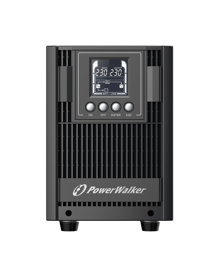 POWER WALKER UPS ON-LINE VFI 2000 AT FR 4X FR OUT  USB/RS-232  LCD  EPO główny