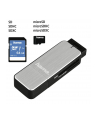 Czytnik kart Hama SD/microSD USB 3.0 srebrny - nr 14