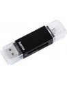 Czytnik kart Hama Basic SD/microSD 2W1 USB/microUSB 2.0 czarny OTG - nr 3