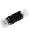 Czytnik kart Hama Basic SD/microSD 2W1 USB/microUSB 2.0 czarny OTG - nr 4