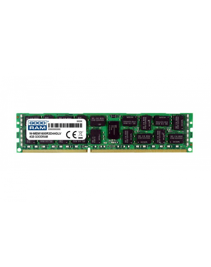 Pamięć serwerowa GOODRAM 4GB 1600MHz DDR3 REG ECC główny