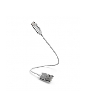 Kabel USB 2.0 Hama Data, USB Type-C, 0,2M biały