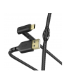 Kabel USB 2.0 Hama Data, ''Stand'' Micro-USB, 1,5M, czarny - nr 1