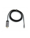 Kabel adapter Verbatim USB type-C(M) - HDMI(M) 1,5m (Thunderbolt 3) czarno-srebrny - nr 14