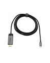 Kabel adapter Verbatim USB type-C(M) - HDMI(M) 1,5m (Thunderbolt 3) czarno-srebrny - nr 1