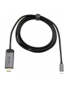 Kabel adapter Verbatim USB type-C(M) - HDMI(M) 1,5m (Thunderbolt 3) czarno-srebrny - nr 31