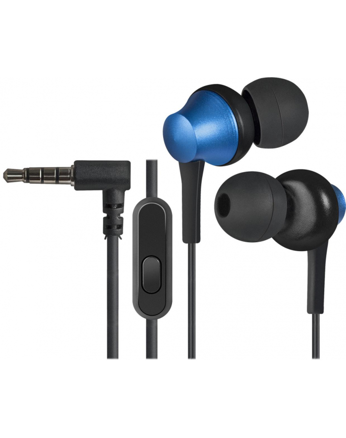 Słuchawki z mikrofonem Defender PULSE 470 douszne 4-pin czarno-niebieskie główny