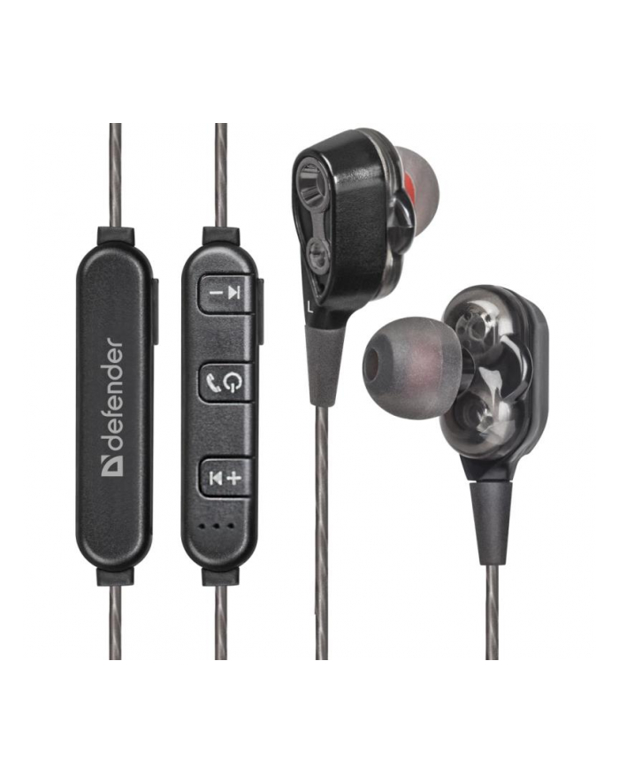 Słuchawki z mikrofonem Defender FREEMOTION B640 Bluetooth douszne dwugłośnikowe główny