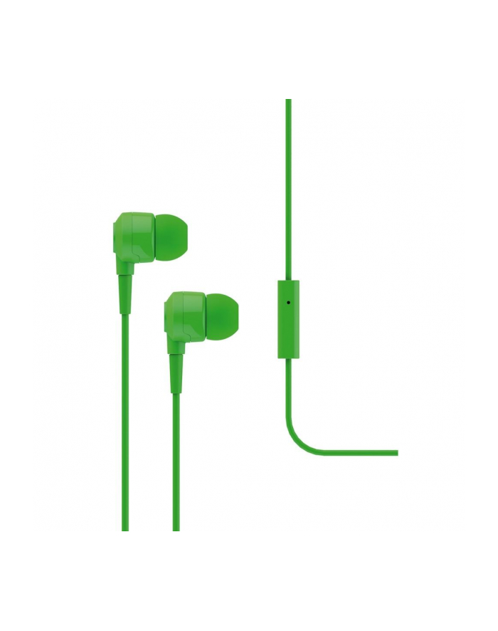 Słuchawki douszne z mikrofonem Ttec J10, zielone główny