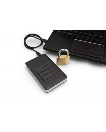 Dysk zewnętrzny Verbatim 2TB Secure 2,5'' czarny USB 3.1 szyfrowany