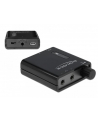 Wzmacniacz słuchawkowy Delock Minijack - 2x Minijack + micro USB czarny - nr 1