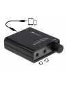 Wzmacniacz słuchawkowy Delock Minijack - 2x Minijack + micro USB czarny - nr 4
