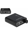 Wzmacniacz słuchawkowy Delock Minijack - 2x Minijack + micro USB czarny - nr 6