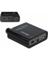 Wzmacniacz słuchawkowy Delock Minijack - 2x Minijack + micro USB czarny - nr 7