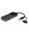Kabel adapter Delock USB-A (M) + USB-C (M) - HDMI (F) + VGA (F) czarny 0,12m - nr 3