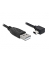 Kabel Delock mini USB kątowy prawo - USB M/M 2.0 1m czarny Canon - nr 3