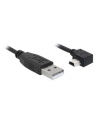 Kabel Delock mini USB kątowy prawo - USB M/M 2.0 1m czarny Canon - nr 8