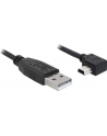 Kabel Delock mini USB kątowy prawo - USB M/M 2.0 3m czarny - nr 10